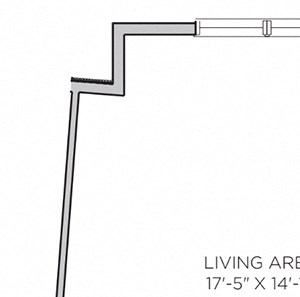 One Bed One Bath 837 Floor Plan One Bed One Bath 837 Floor Plan Ardmore apartments at The Square, Ardmore, PA